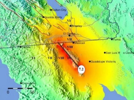 Tremblement de terre en Californie
