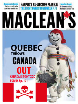 MACLEAN'S change sa page couverture !
