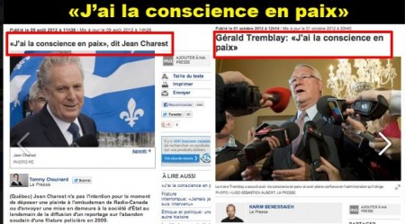 Tremblay a la conscience en paix