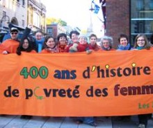 400 ans d’histoire de pauvreté des femmes