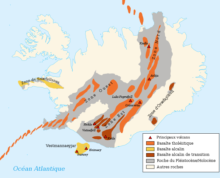 Volcans en Islande