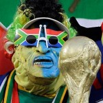 Un fan portugais au mondial de football