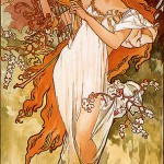 Alfons Mucha - 1896 - Spring