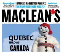 La toute dernière édition du Maclean’s (Une primeur)