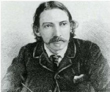 Logo Google pour les 160 ans de Robert Louis Stevenson