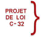 Unanimité contre le projet de loi fédéral C-32