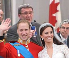 Visite de William et Kate Middleton à Québec: le fou du roi aux commandes!