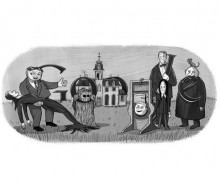 Charles Addams: Google souligne le centenaire de Charles Addams