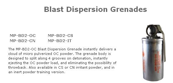 blast disperser
