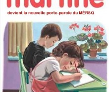 Stratégie de relance au MESRQ: Martine comme nouvelle porte-parole du mouvement