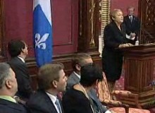 « Rester une province constitue un risque inacceptable pour le Québec » — Pauline Marois