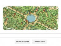 André Le Nôtre en vedette sur Google avec un Doodle