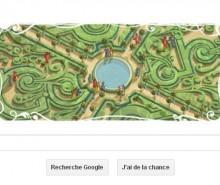 André Le Nôtre en vedette sur Google avec un Doodle