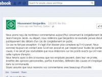 Congédiement abusif de Jean-François Jacob : Desjardins inondé de messages sur Facebook